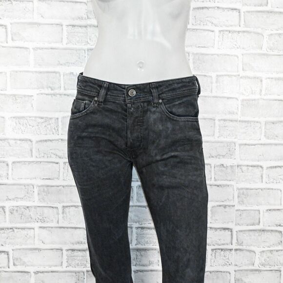 DIESEL Black Gold Women's Skinny denim Jeans faded black size 27 - Picture 10 of 14